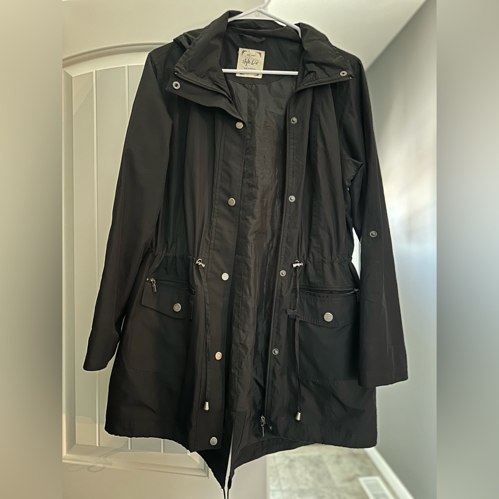 Black Rain Jacket - image 1